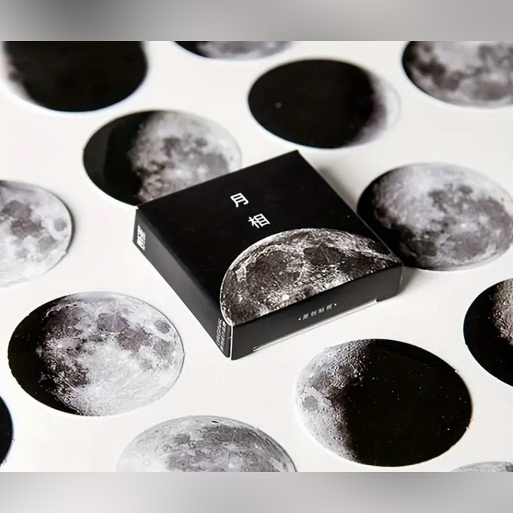 NWT 1 Box of Moon 🌖 Phase Stickers